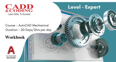 Expert in AutoCAD Mechanical Workbook