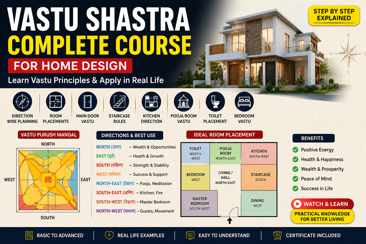 Vastu Notes for House Planning 🏠